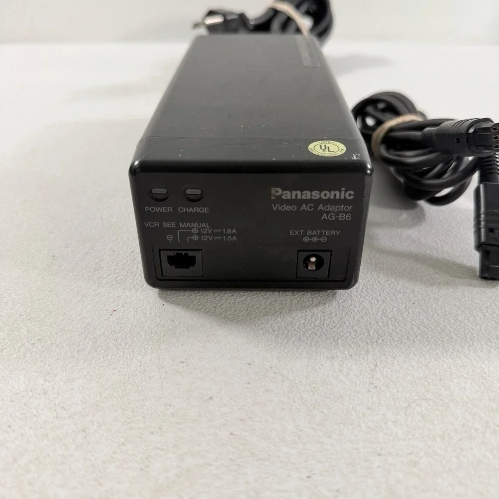 OEM Panasonic AG-B6-K Camcorder Video AC Adaptor Power Supply 12V 1.8A TESTED